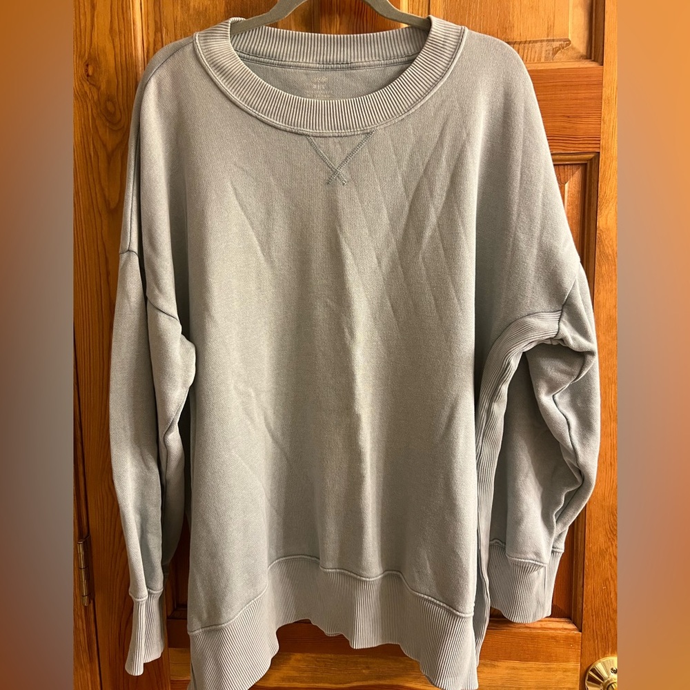 Aerie Baby Blue Crewneck
